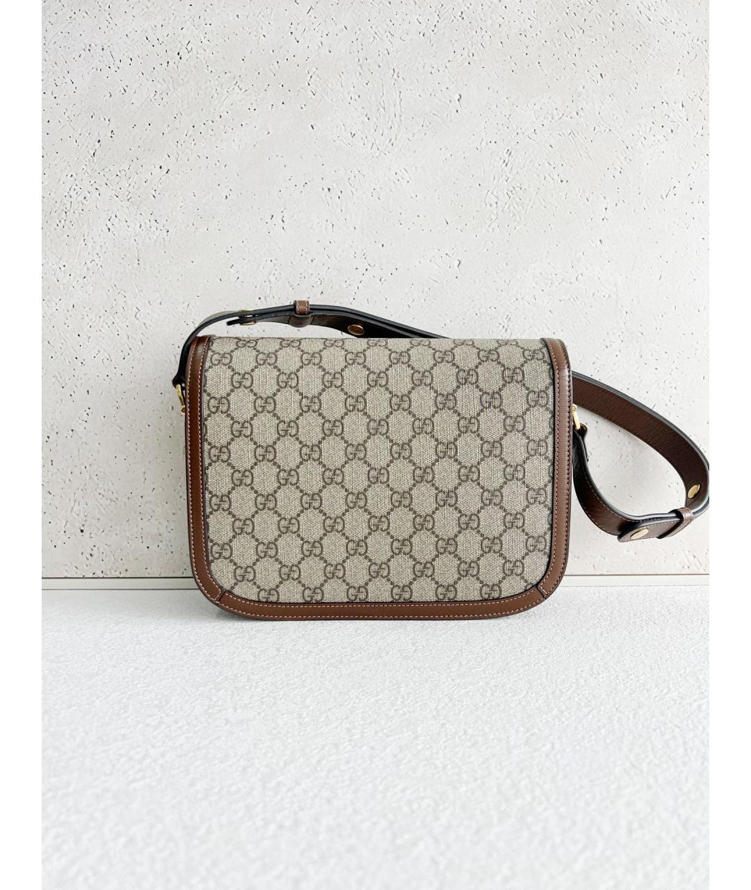 GUCCI Коричневая сумка через плечо, фото 2