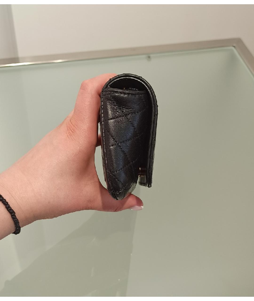 SAINT LAURENT Черная кожаная сумка через плечо, фото 3