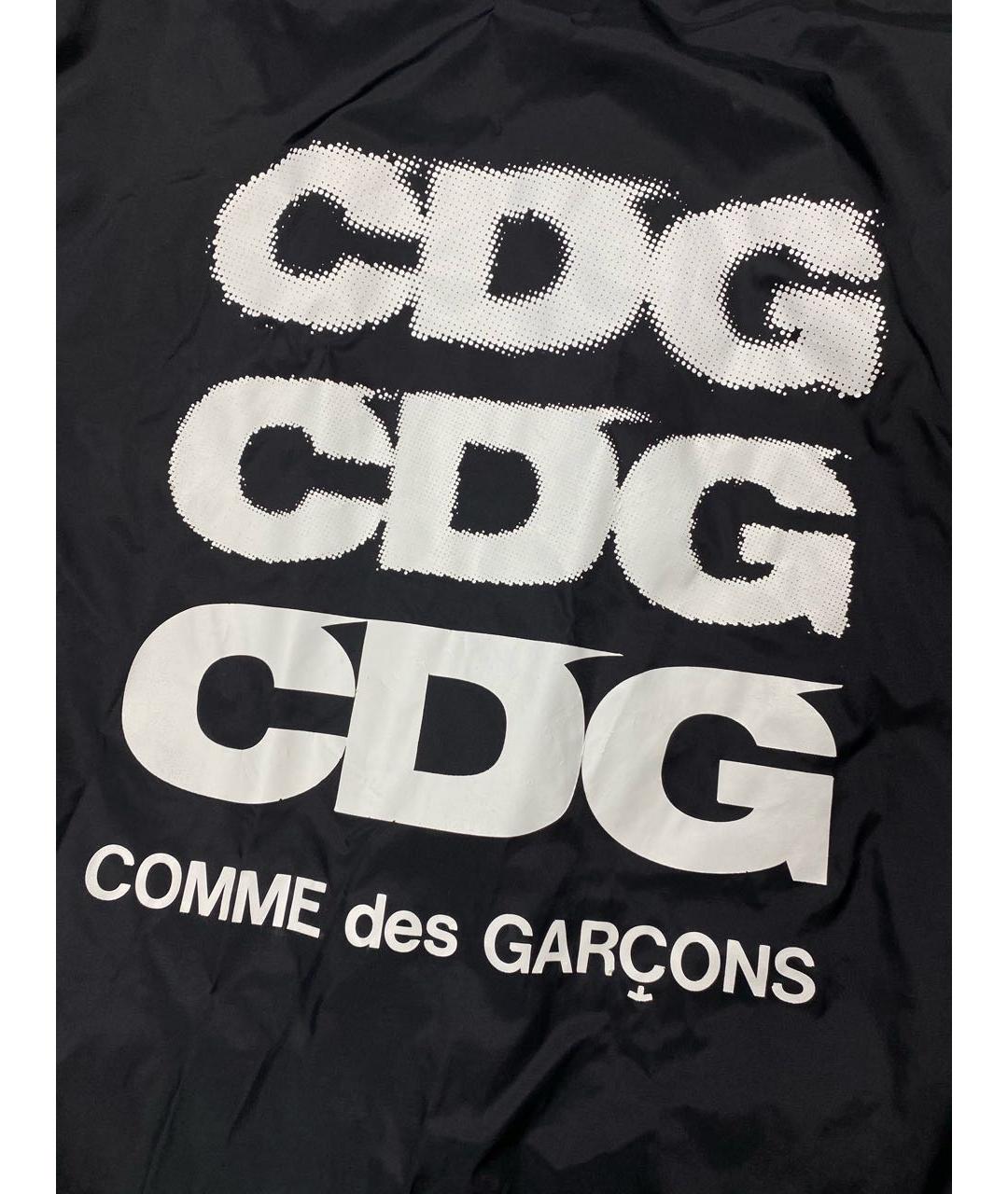 COMME DES GARÇONS Черная полиэстеровая куртка, фото 4