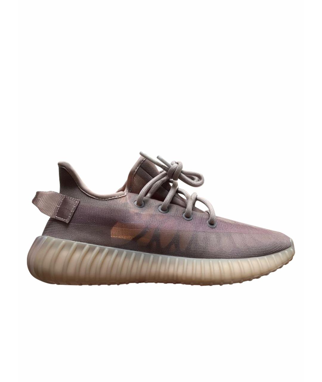 ADIDAS YEEZY Коричневые синтетические кроссовки, фото 1