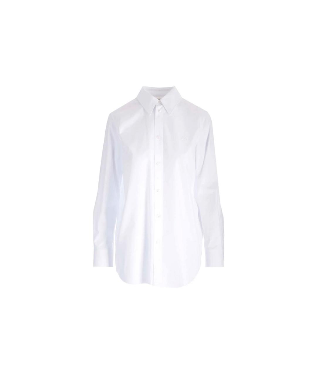 CELINE Белая хлопковая рубашка, фото 9