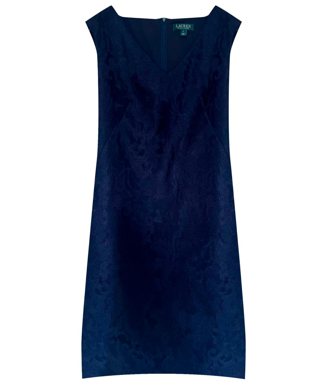 RALPH LAUREN Темно-синее повседневное платье, фото 1