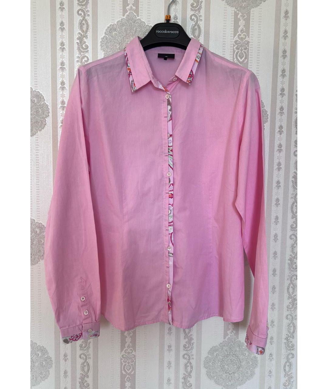 BOGNER Розовая хлопковая рубашка, фото 4