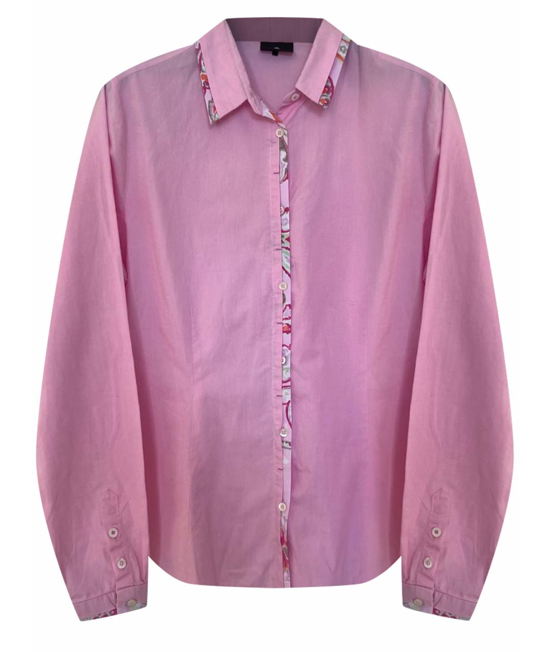 BOGNER Розовая хлопковая рубашка, фото 1