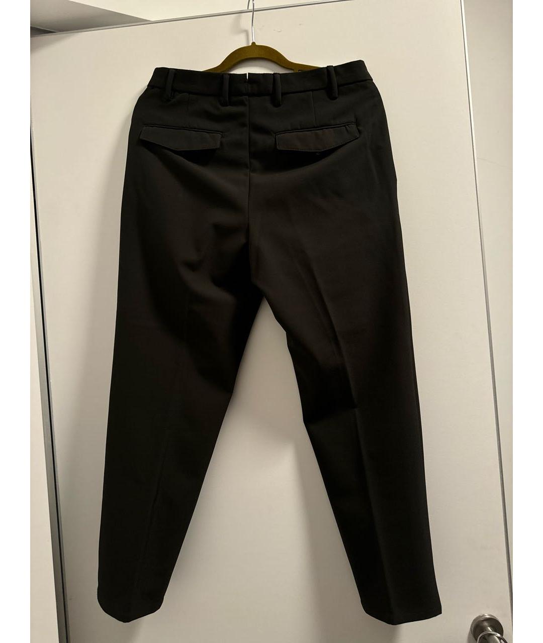 BALDESSARINI Хаки полиамидовые классические брюки, фото 2