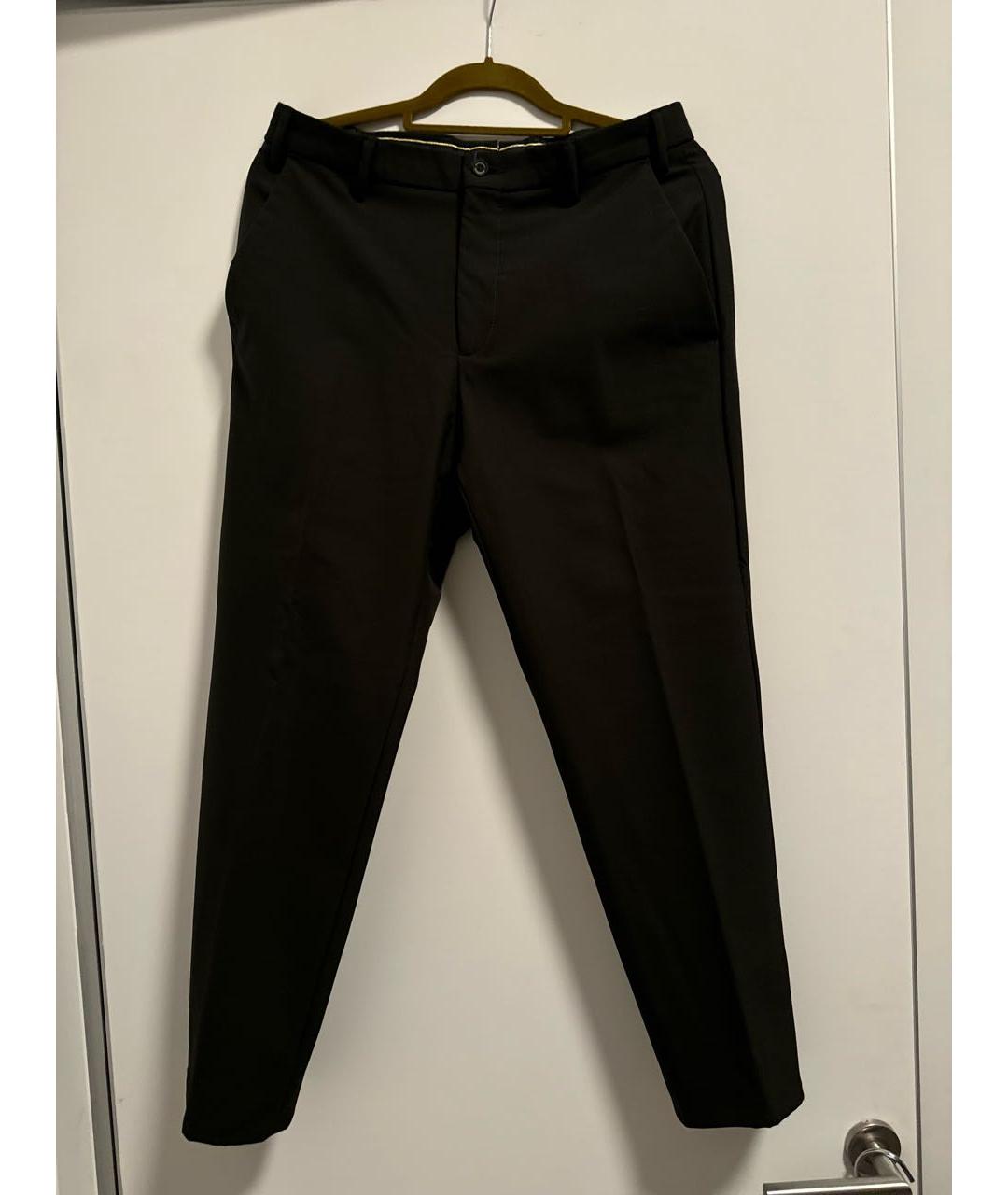 BALDESSARINI Хаки полиамидовые классические брюки, фото 8