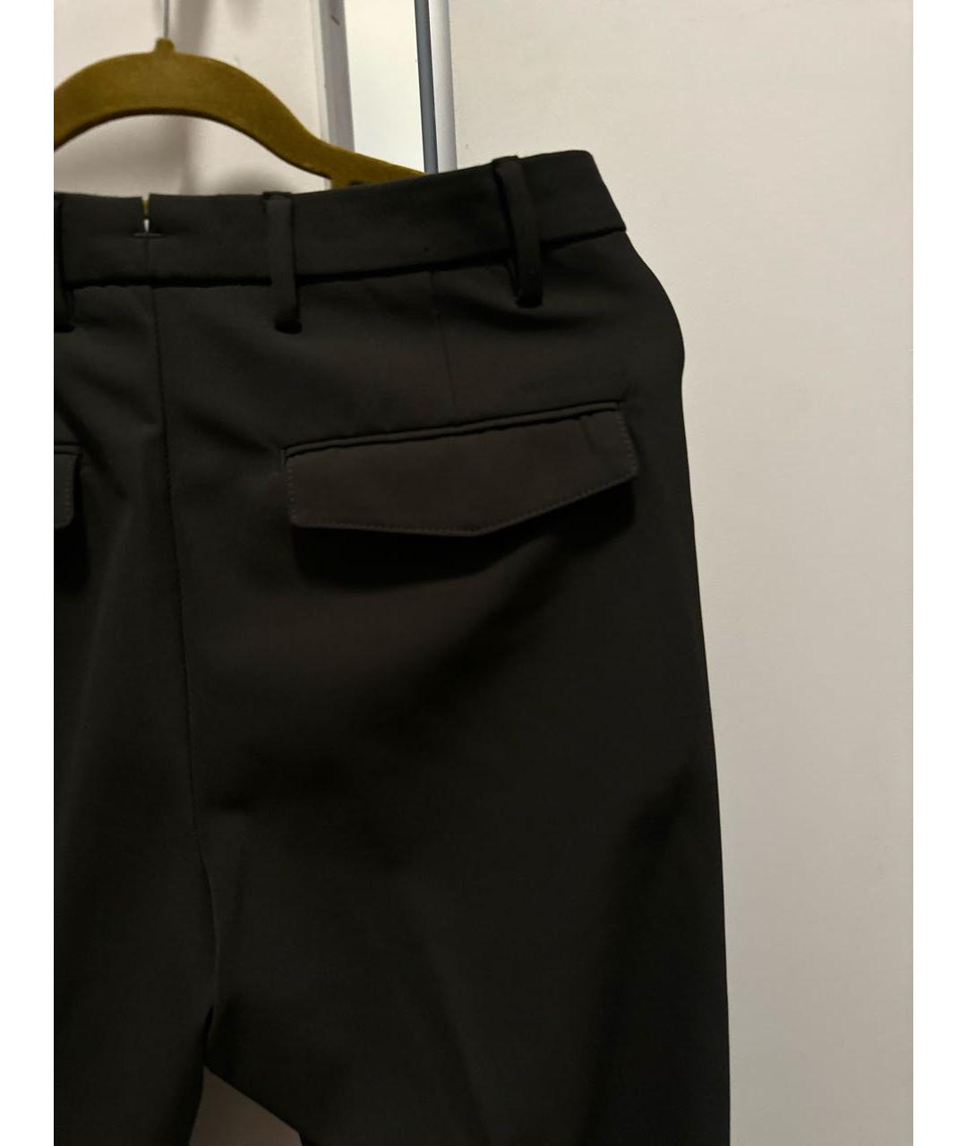 BALDESSARINI Хаки полиамидовые классические брюки, фото 4