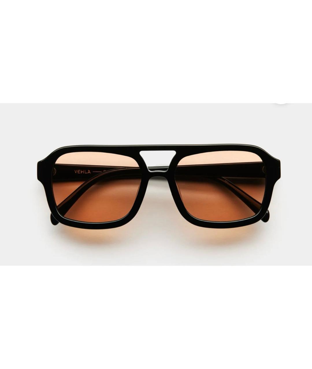 Vehla Черные пластиковые солнцезащитные очки, фото 5