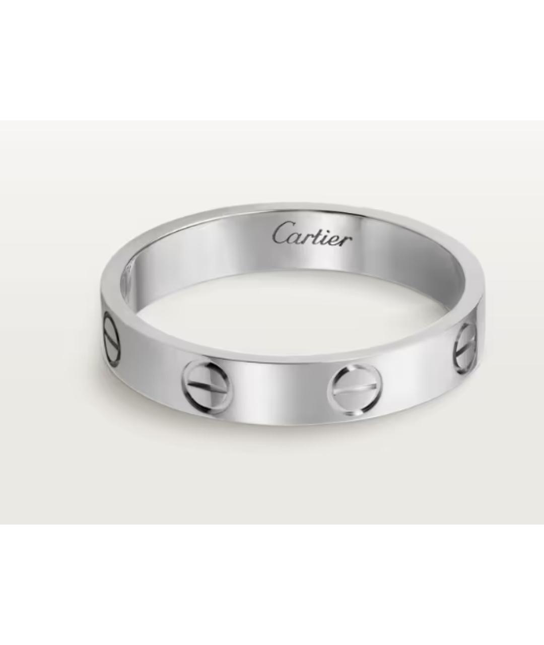 CARTIER Серебряное кольцо из белого золота, фото 9