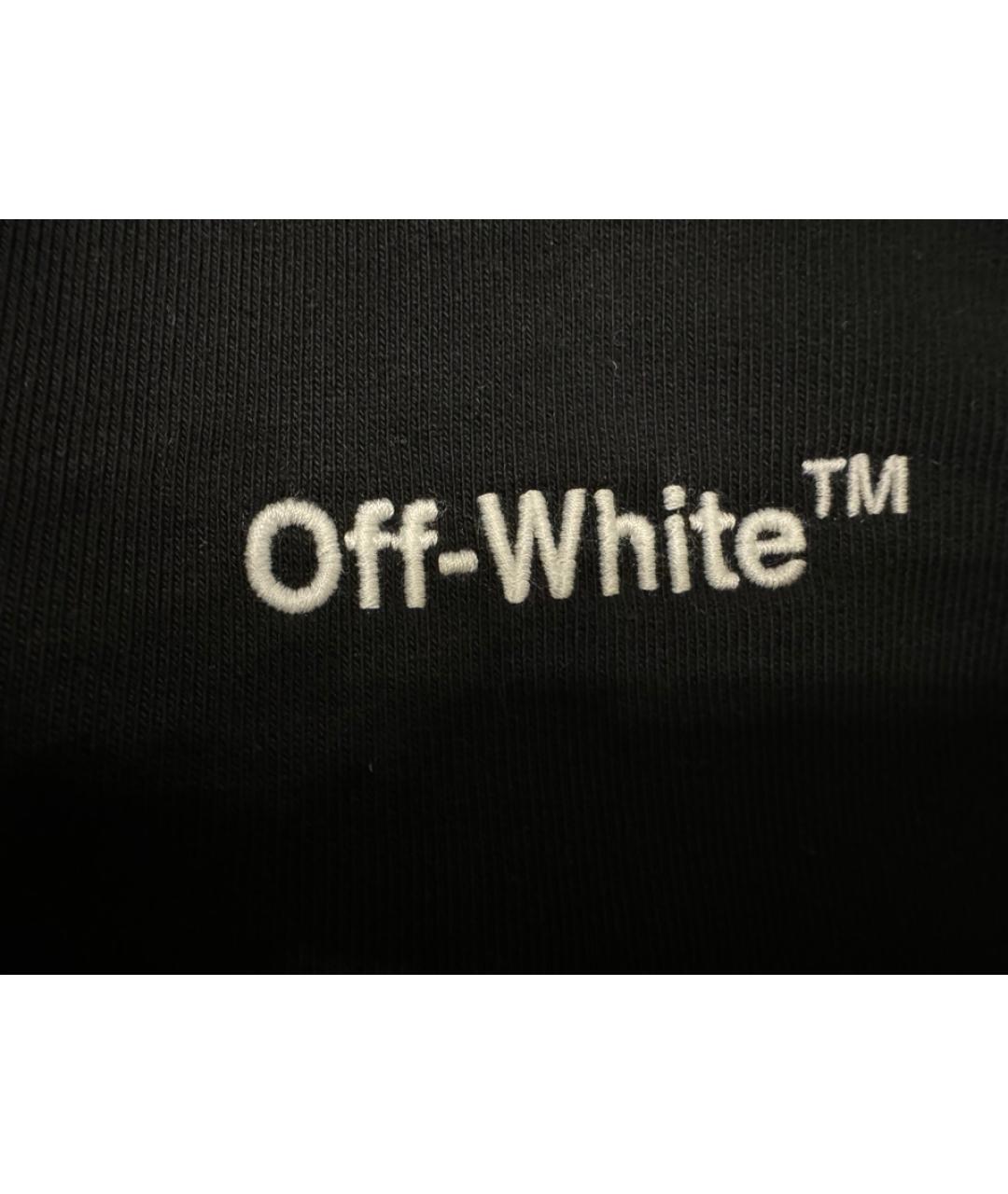 OFF-WHITE Черные хлопковые шорты, фото 5