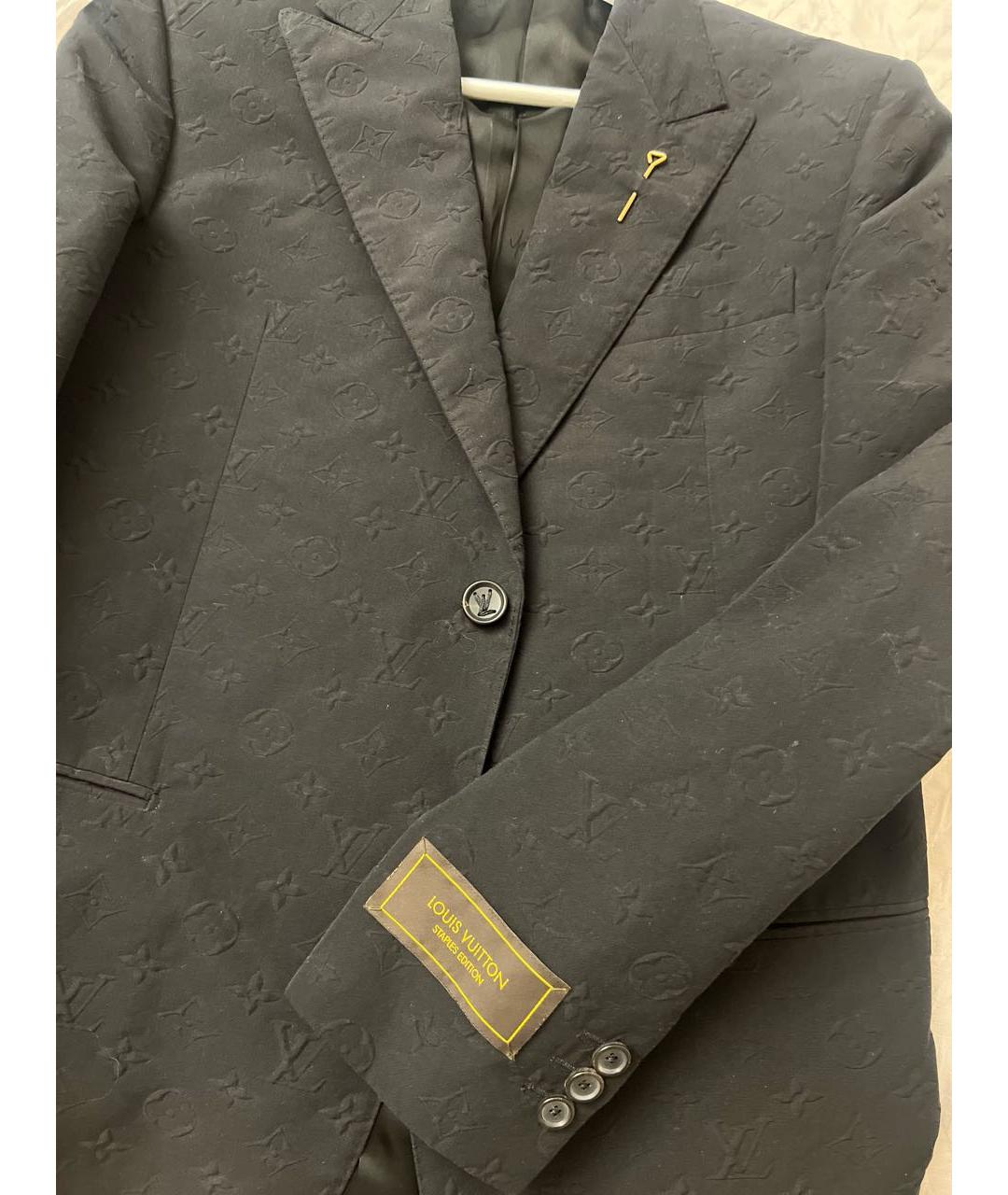 LOUIS VUITTON PRE-OWNED Черный пиджак, фото 4