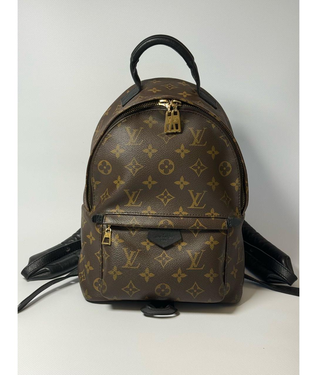 LOUIS VUITTON PRE-OWNED Коричневый рюкзак, фото 9