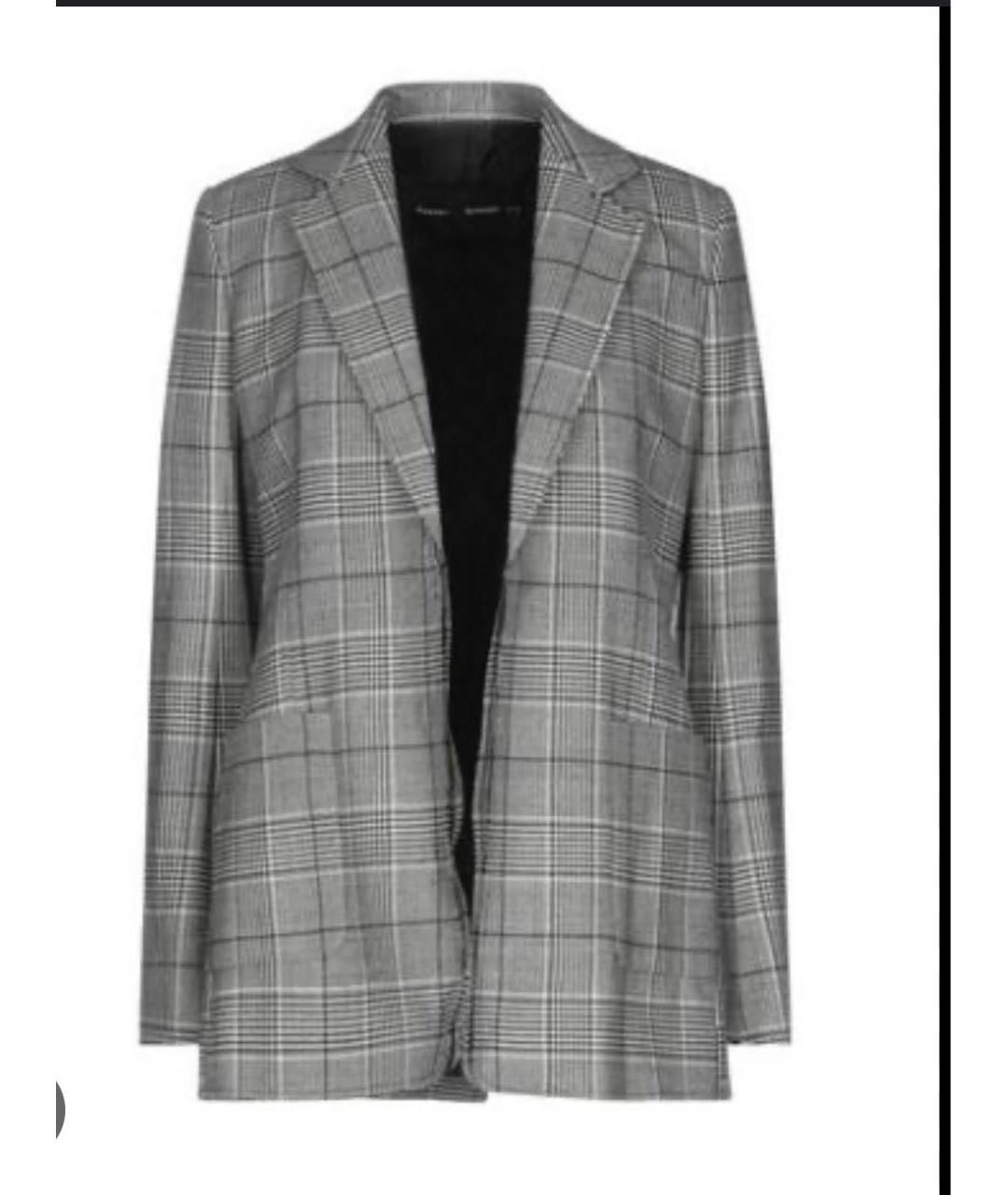 PROENZA SCHOULER Серый шерстяной жакет/пиджак, фото 6