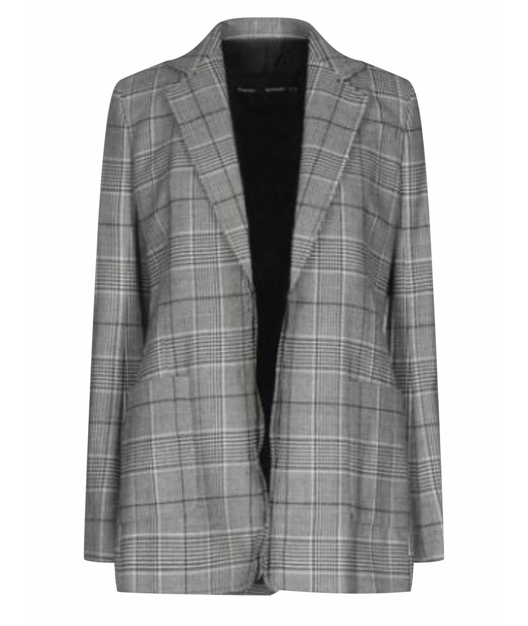 PROENZA SCHOULER Серый шерстяной жакет/пиджак, фото 1