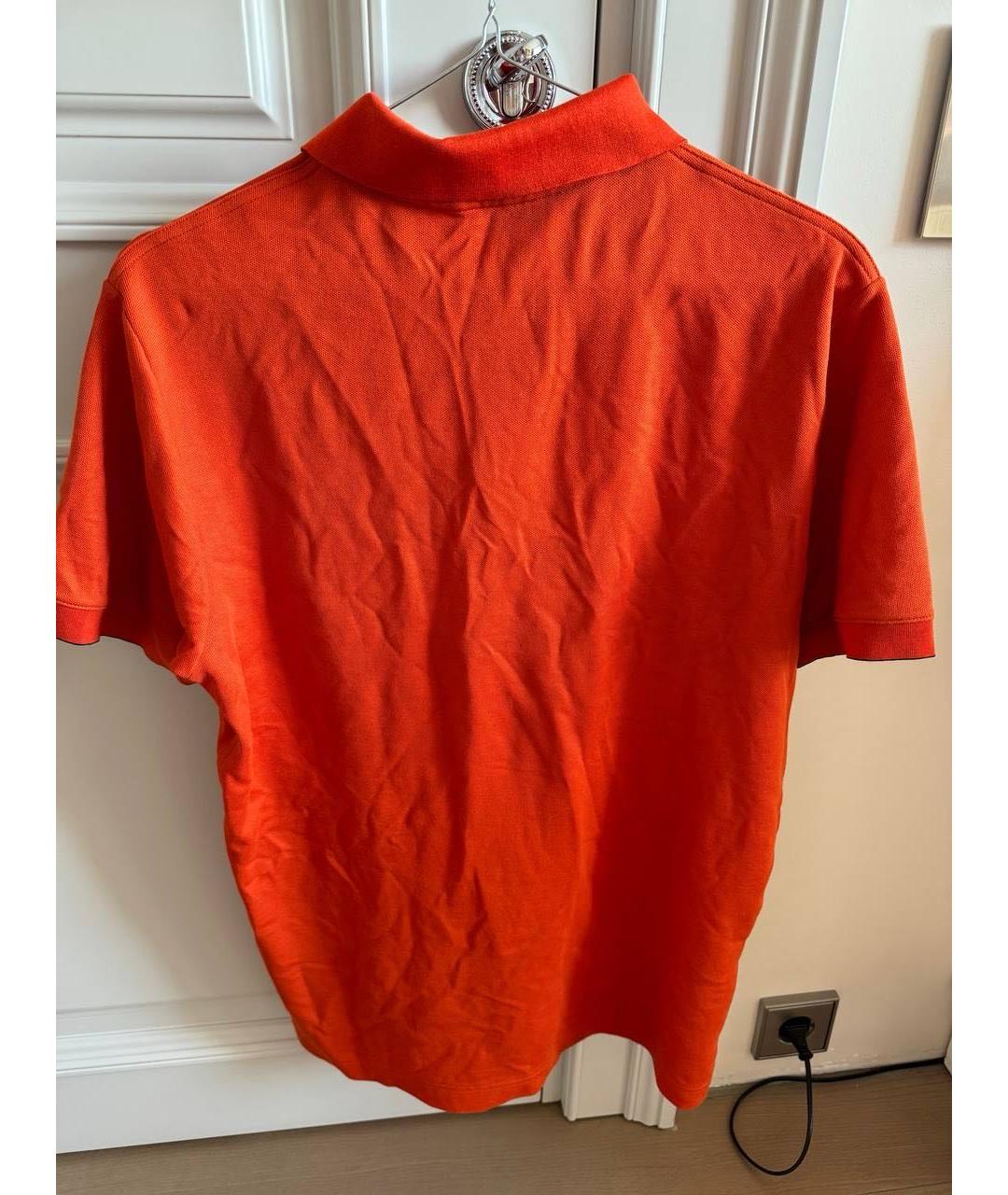 HERMES PRE-OWNED Оранжевая хлопко-полиэстеровая классическая рубашка, фото 2