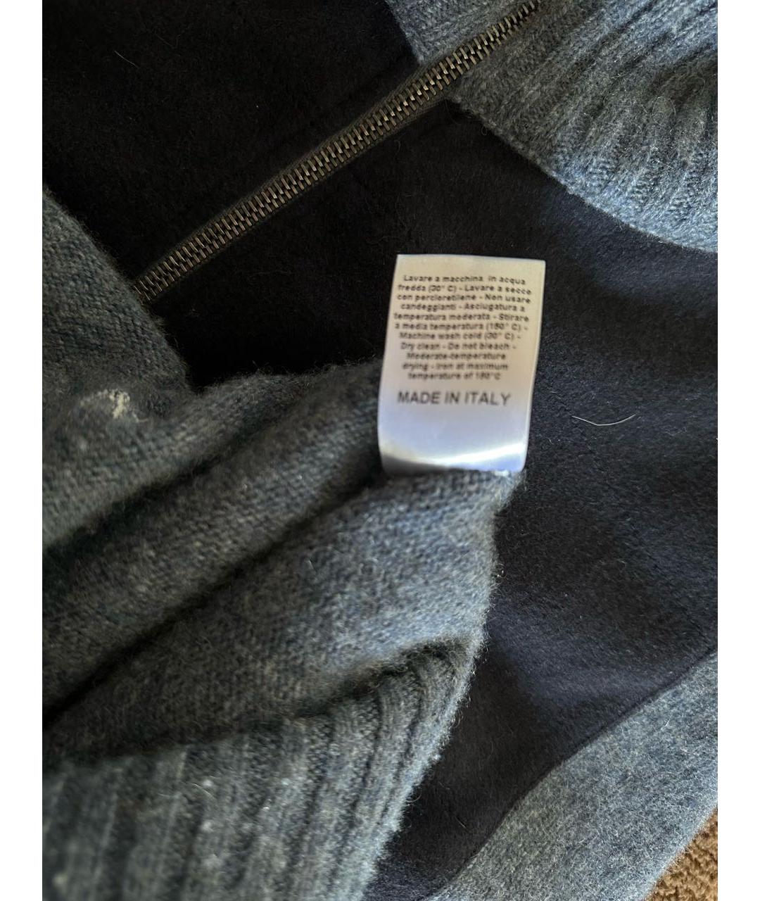 ISAIA Голубой кашемировый джемпер / свитер, фото 5