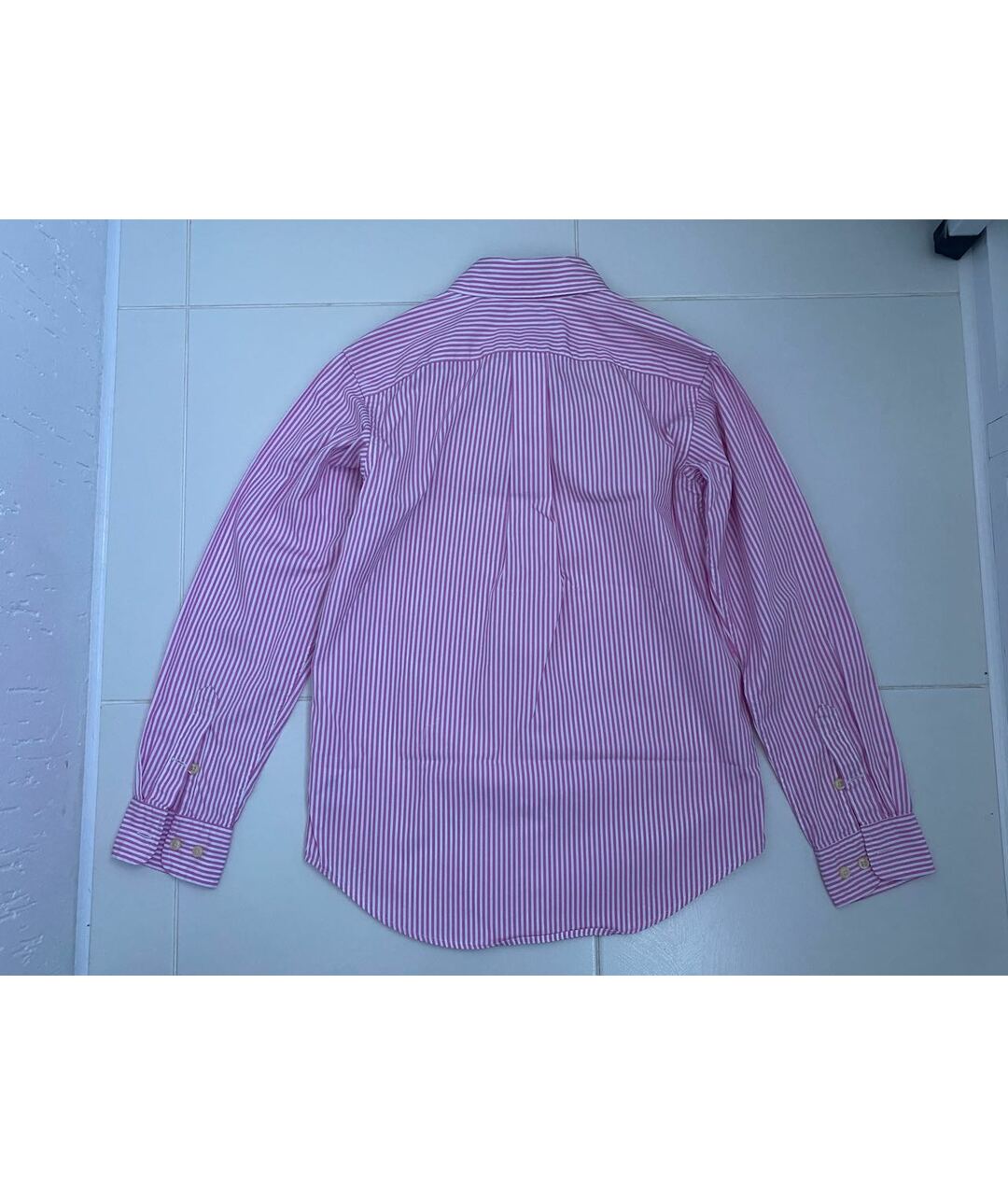RALPH LAUREN KIDS Розовая хлопковая детская рубашка, фото 2