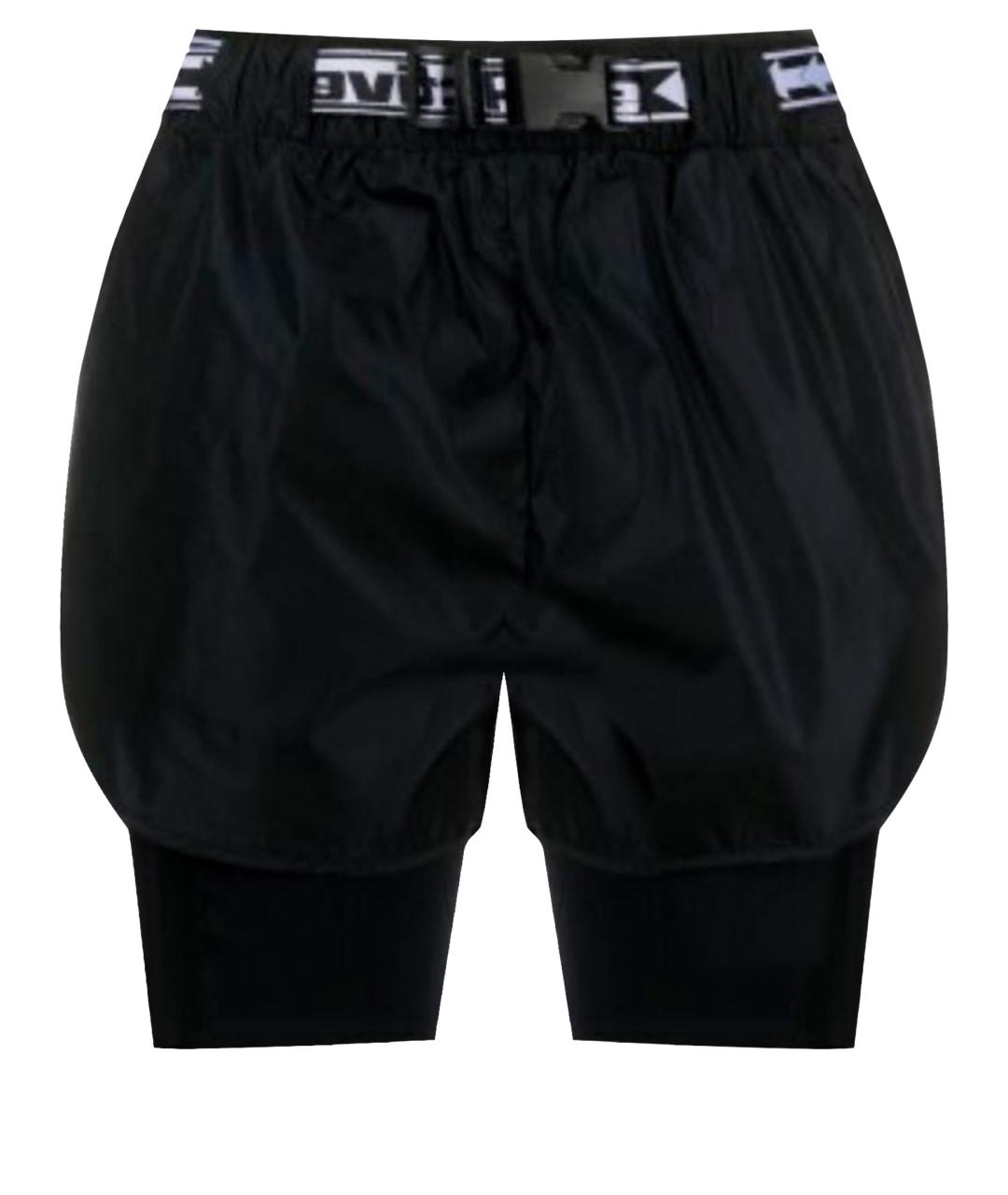 OFF-WHITE Черные полиамидовые спортивные брюки и шорты, фото 1