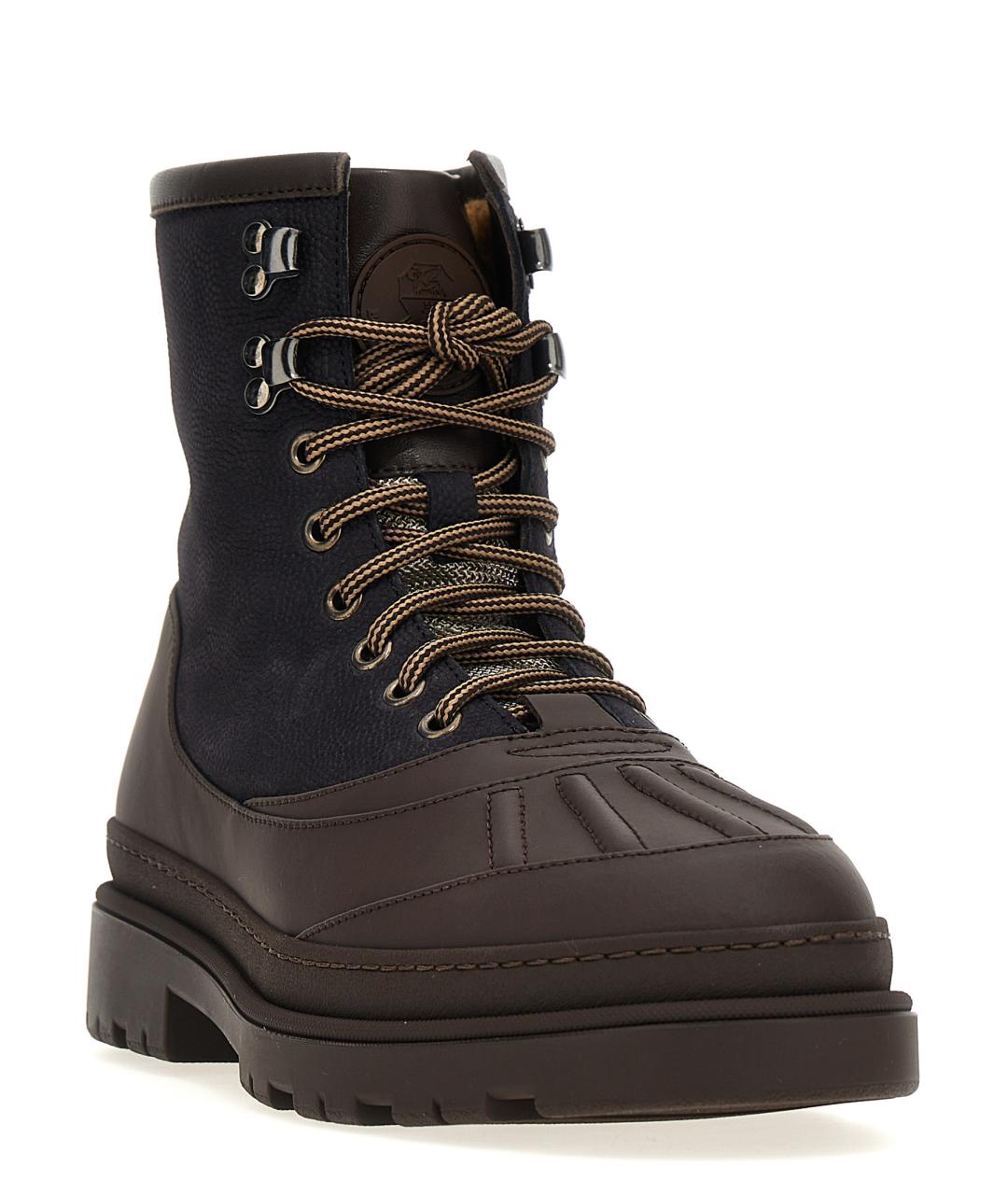 Brunello cucinelli combat boots best sale