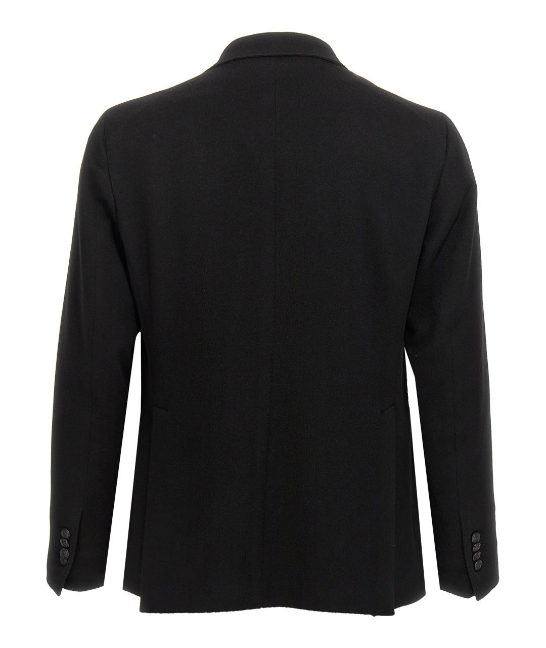 TAGLIATORE Черный кашемировый пиджак, фото 2