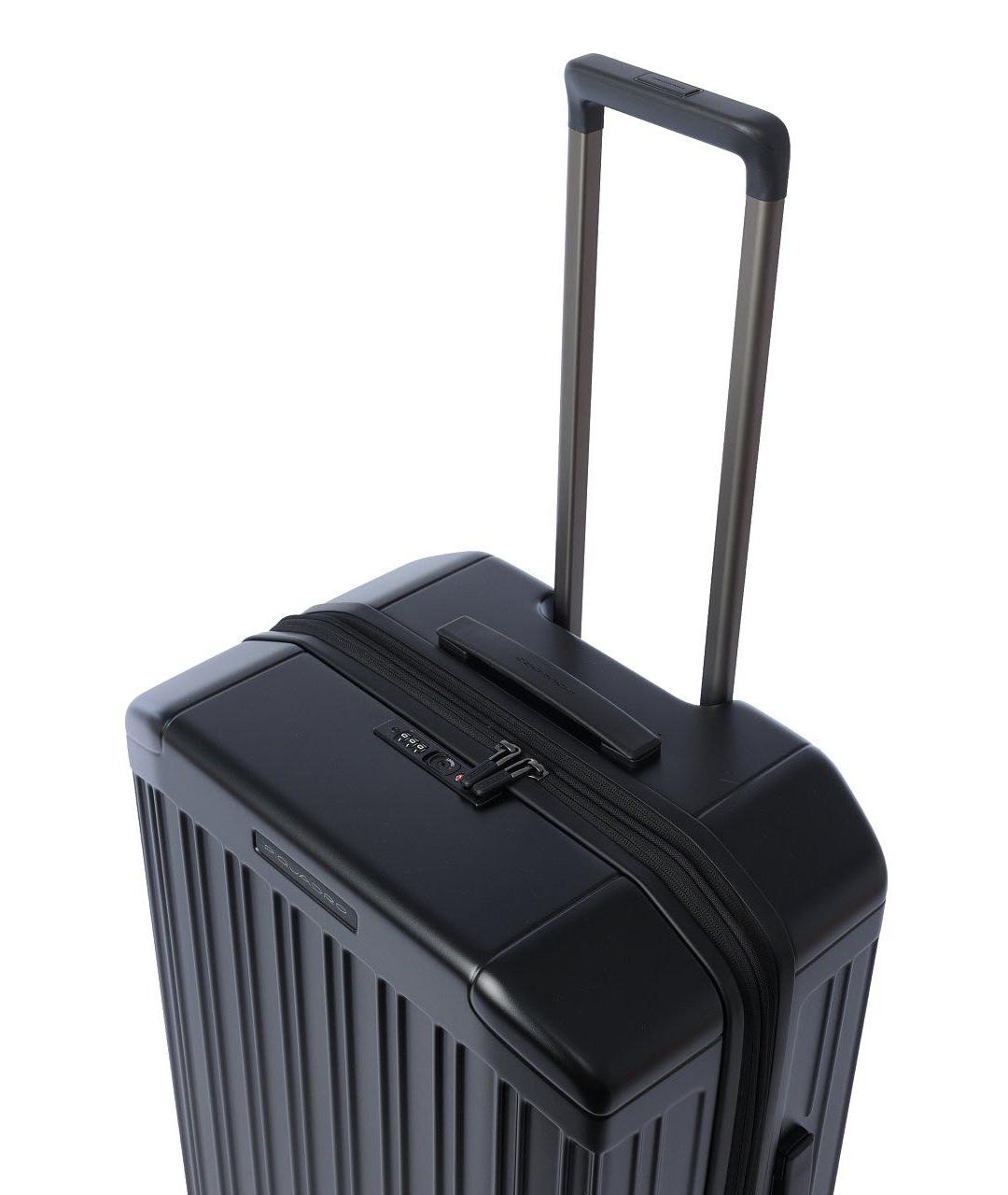 PIQUADRO Черный чемодан, фото 4