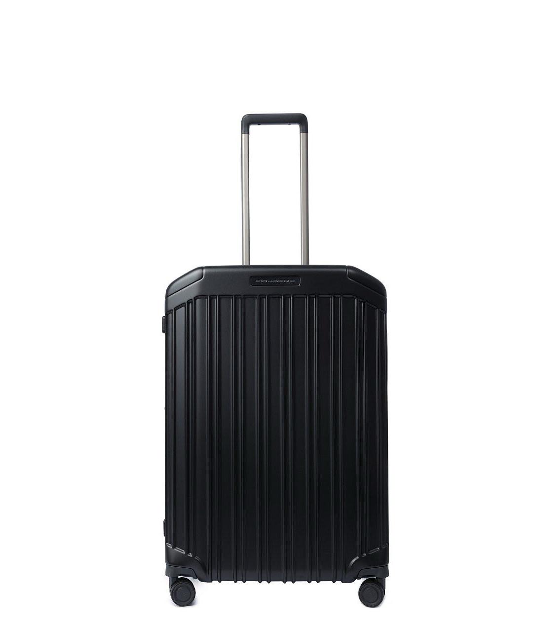 PIQUADRO Черный чемодан, фото 1