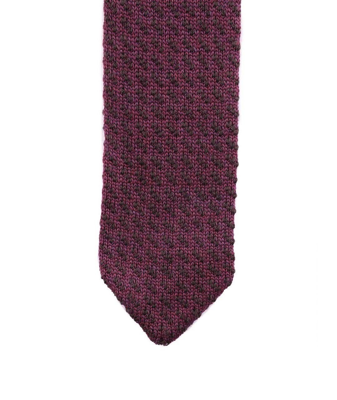 MISSONI Бордовый галстук, фото 3