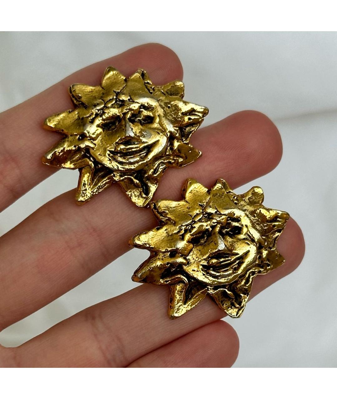 HERMES PRE-OWNED Золотые металлические запонки, фото 4
