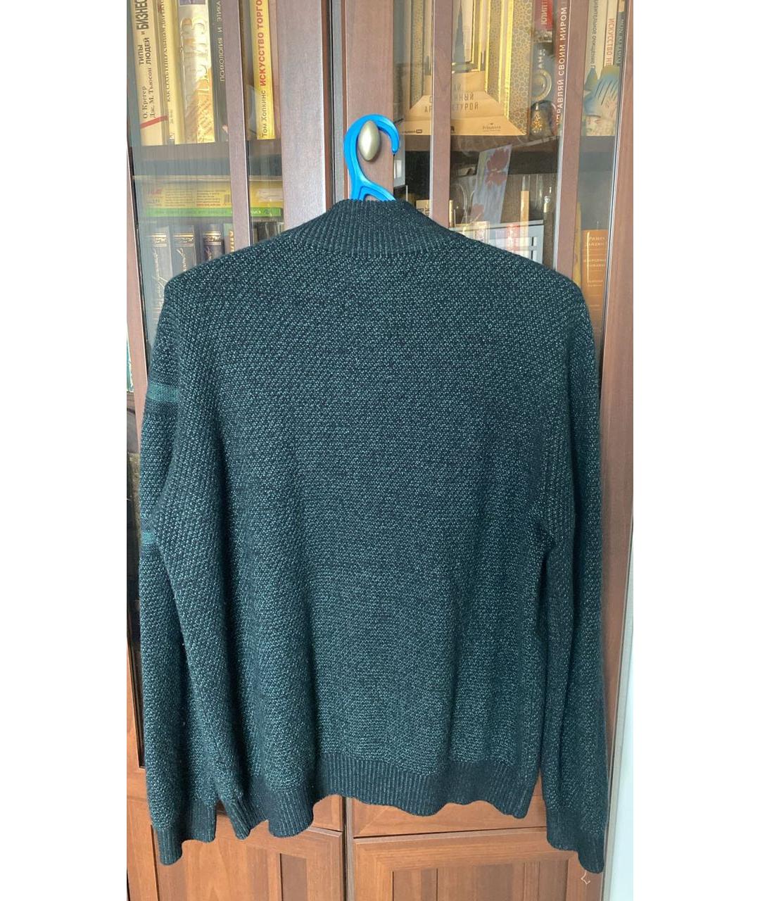 ZILLI Зеленый шерстяной джемпер / свитер, фото 2