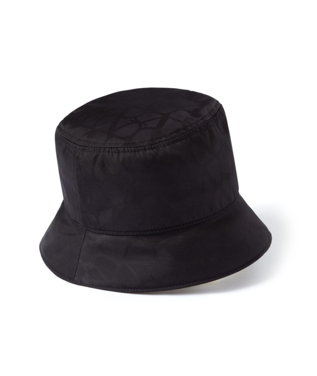 VALENTINO Черная синтетическая шляпа, фото 2