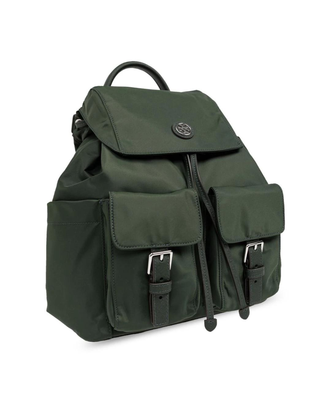 TORY BURCH Зеленый синтетический рюкзак, фото 4