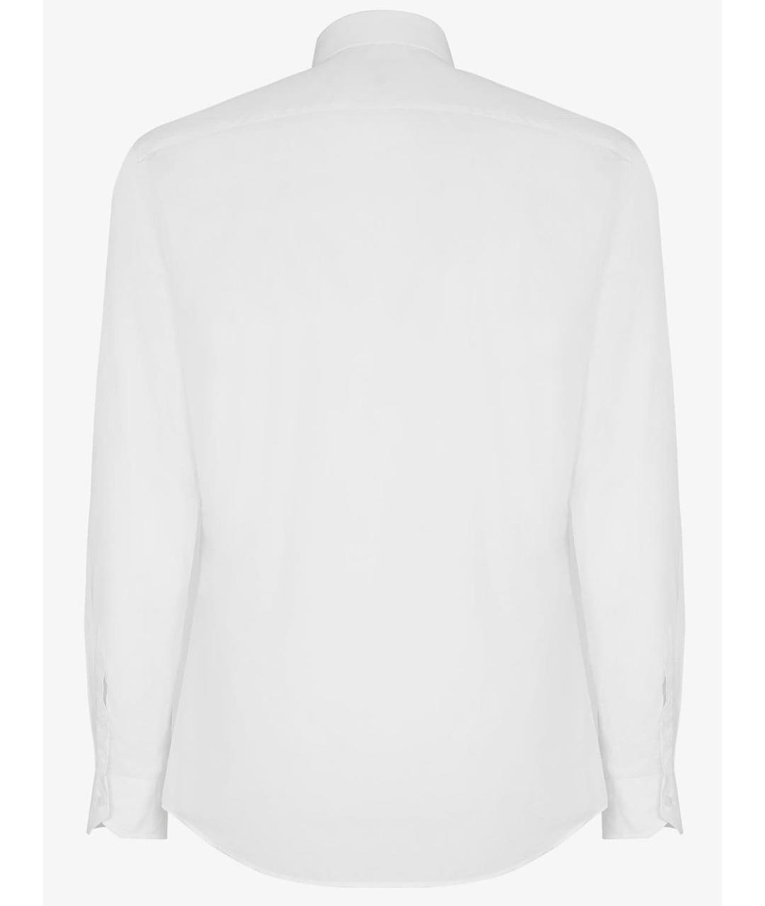 FENDI Белая хлопковая кэжуал рубашка, фото 3