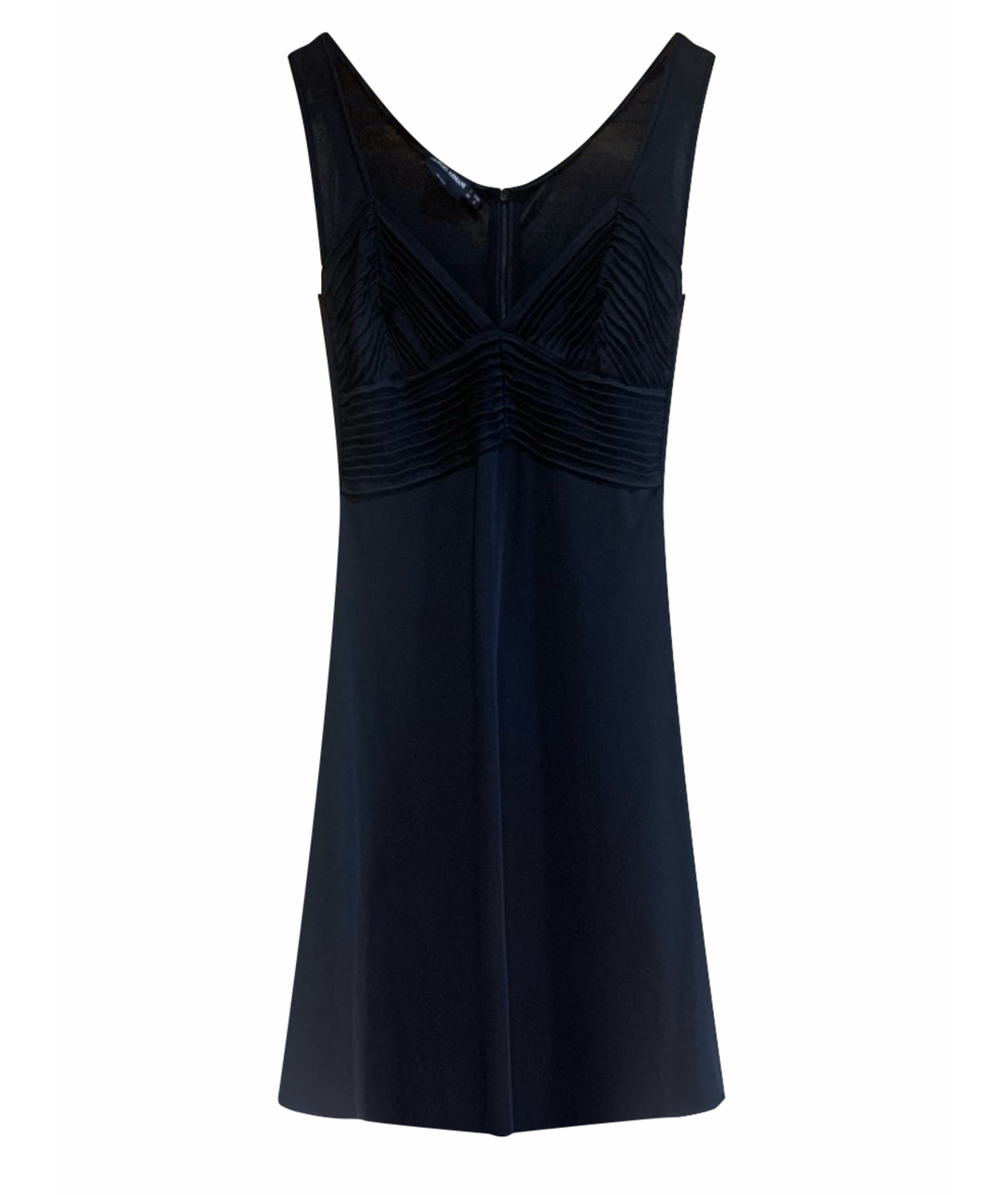GIORGIO ARMANI Черное вискозное коктейльное платье, фото 1