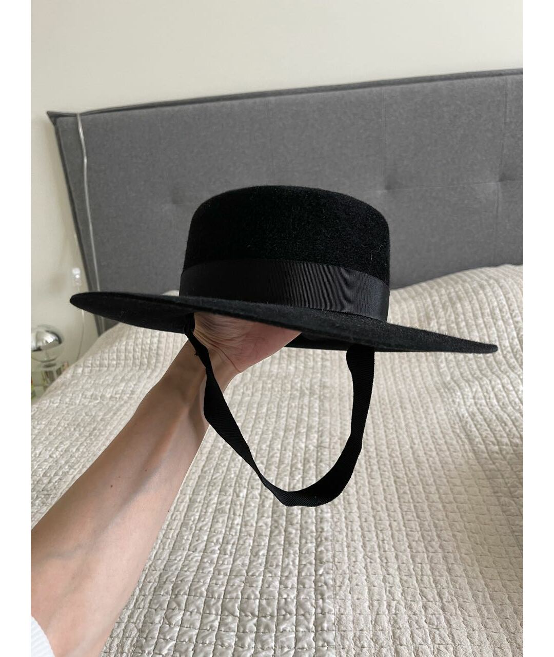 HARDSODA CONCEPT Черная шерстяная шляпа, фото 8