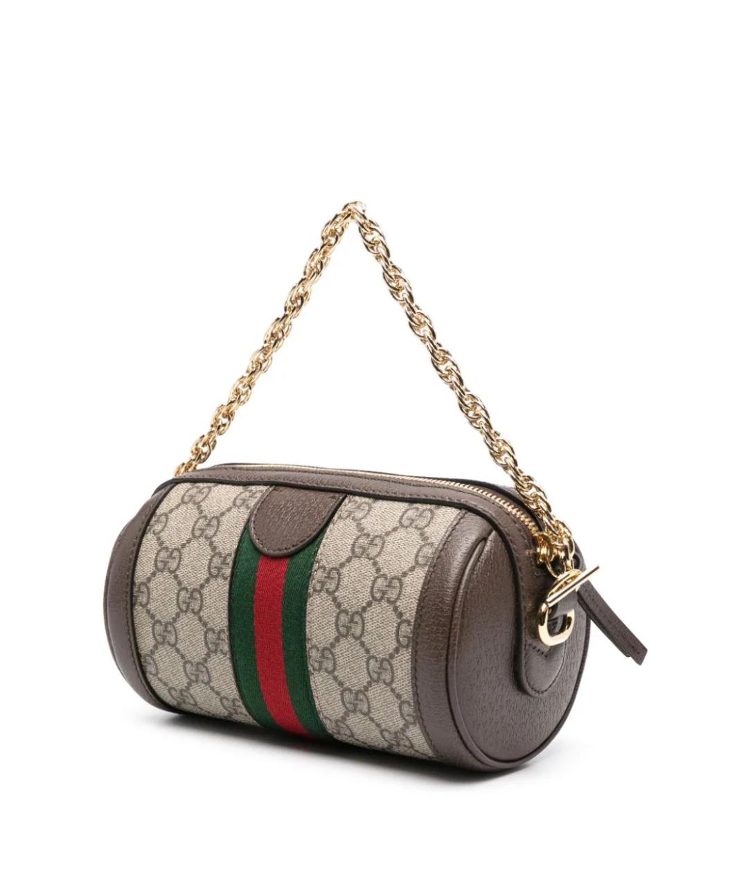 GUCCI Коричневая сумка через плечо, фото 3