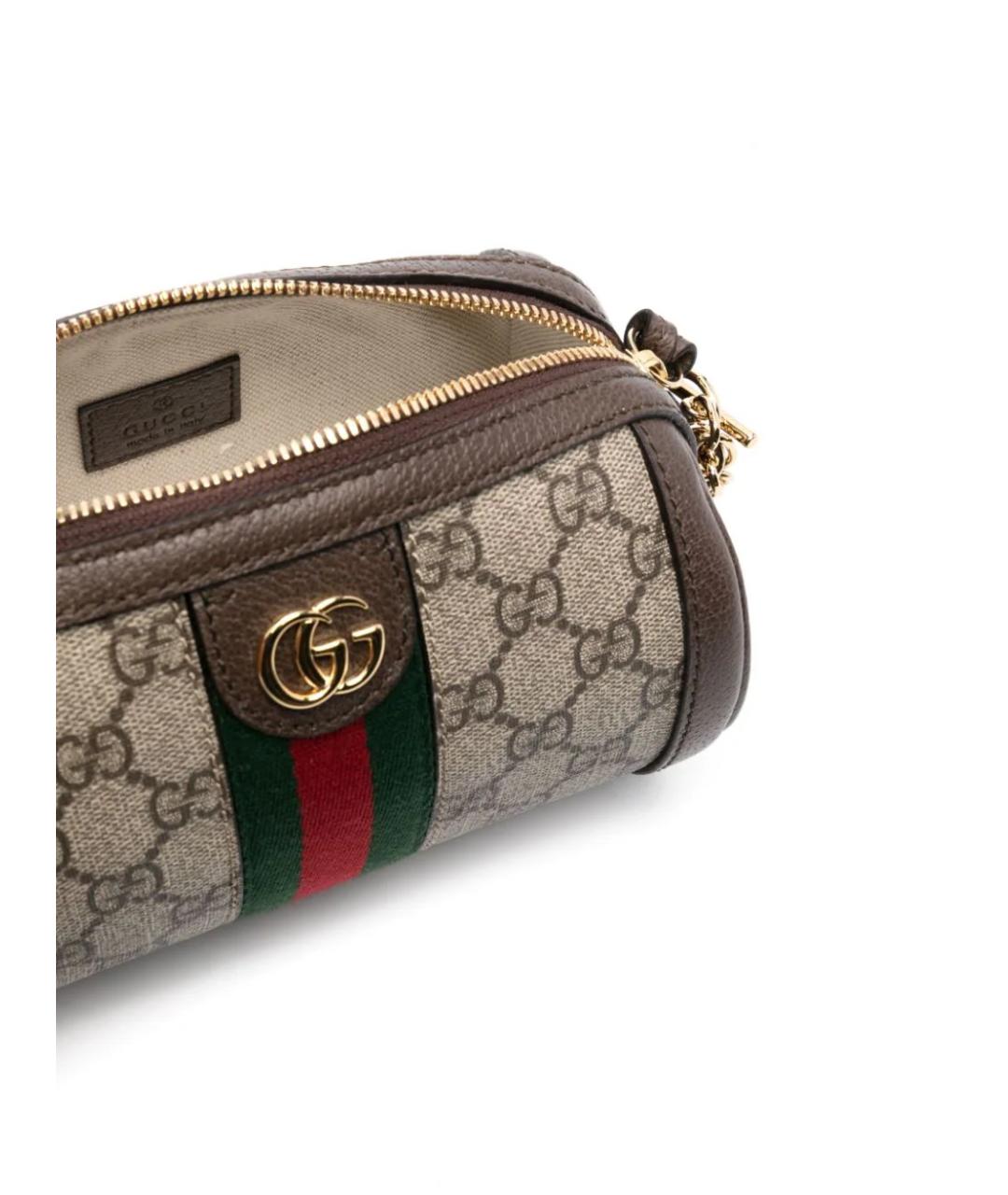 GUCCI Коричневая сумка через плечо, фото 5