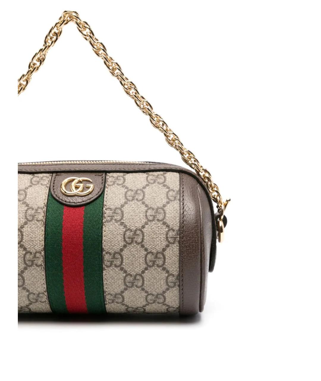 GUCCI Коричневая сумка через плечо, фото 4