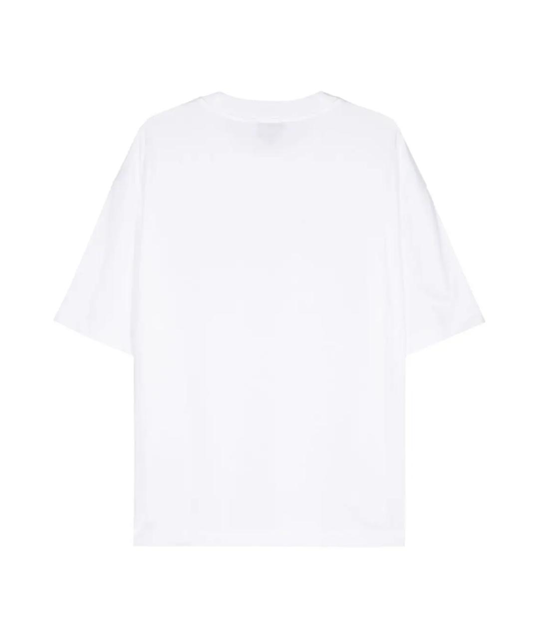 A.P.C. Белая хлопковая футболка, фото 2