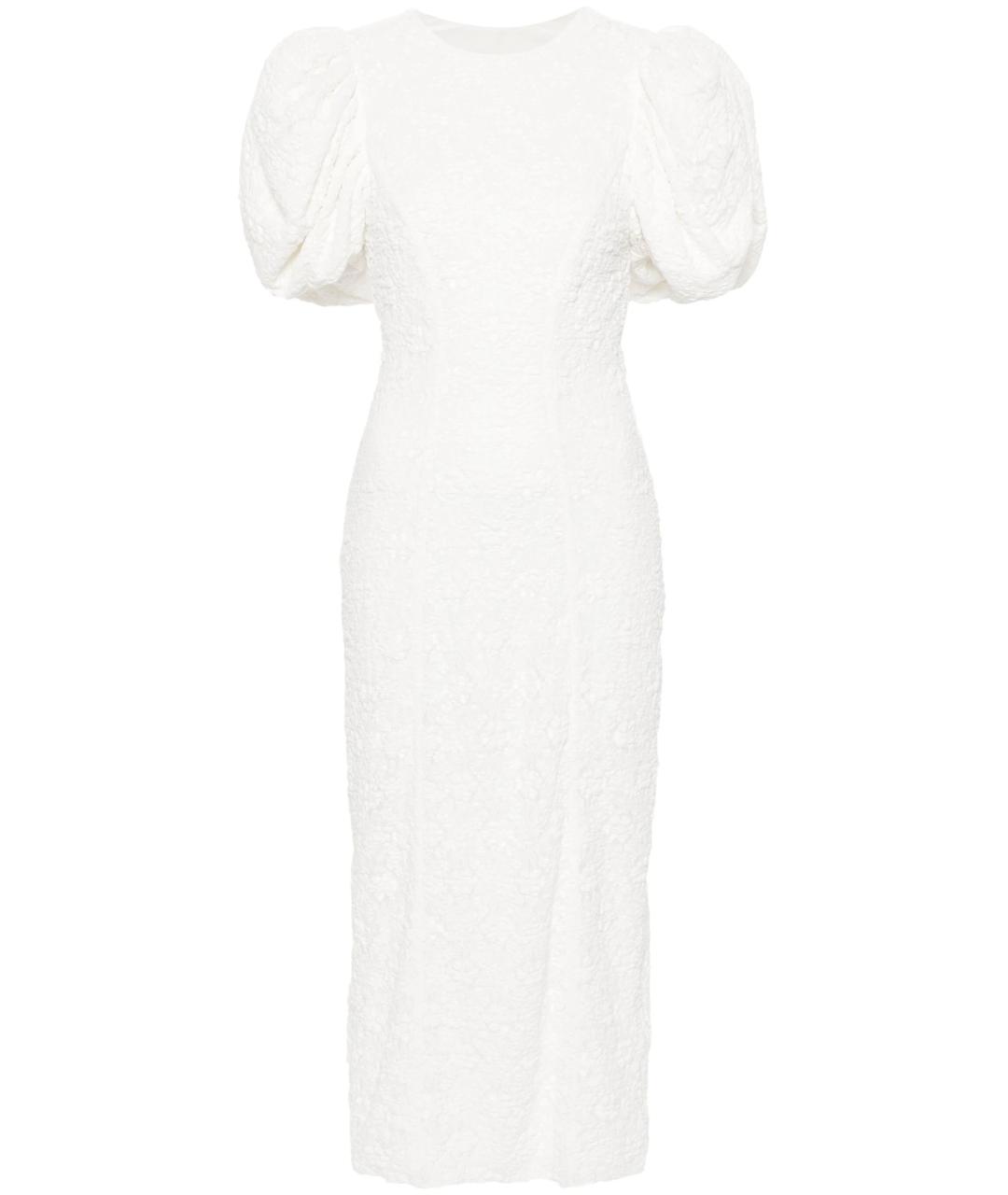 ROTATE Белое полиамидовое платье, фото 1