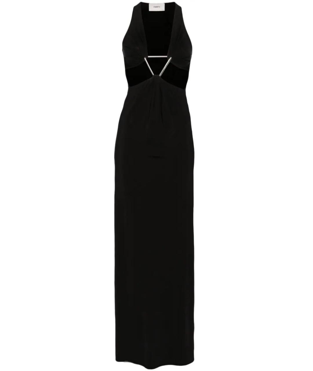 COPERNI Черное полиамидовое вечернее платье, фото 1
