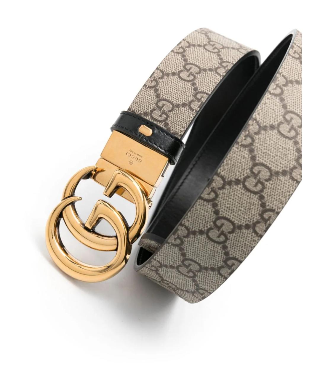 GUCCI Бежевый ремень, фото 2