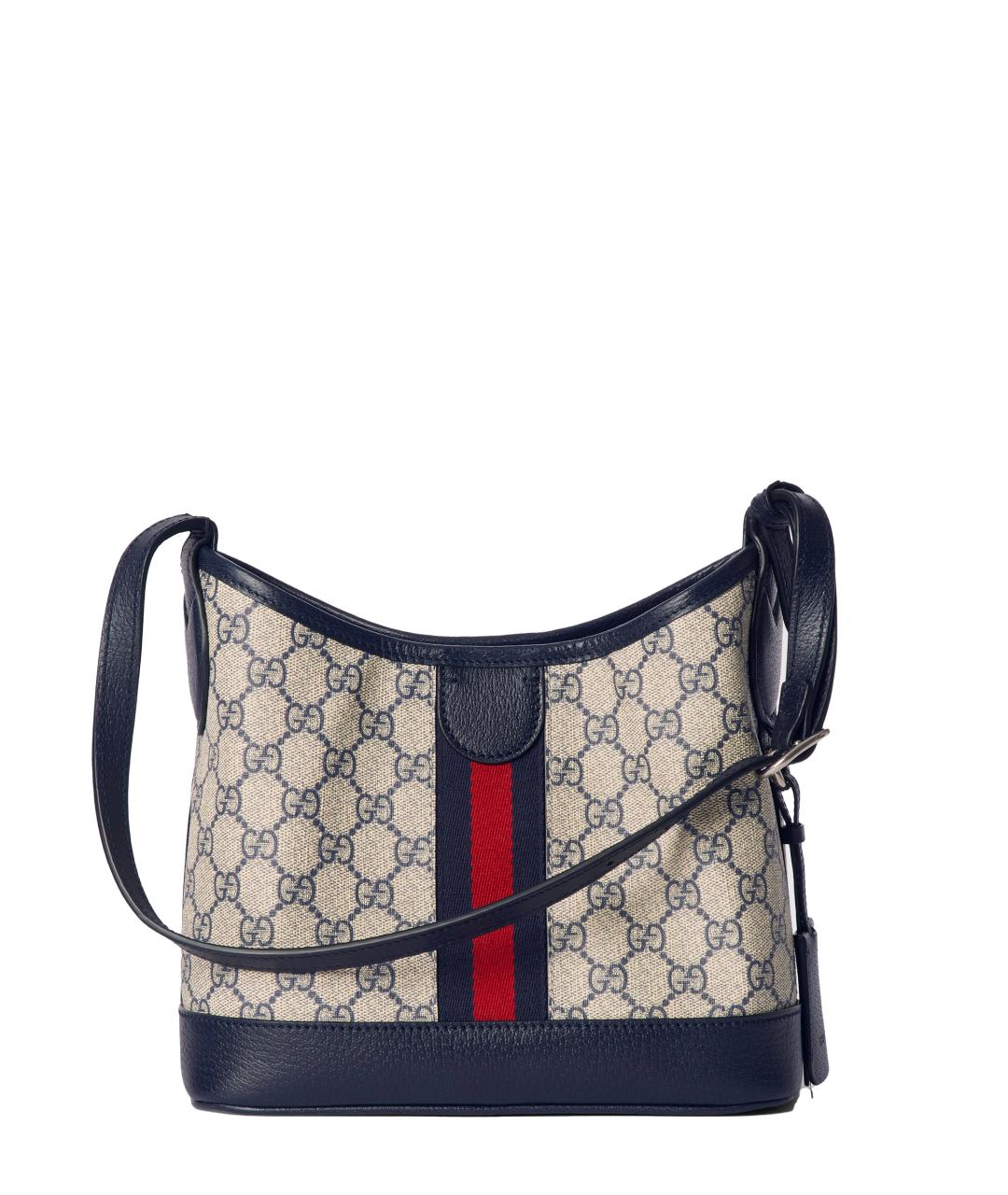 GUCCI Синяя сумка через плечо, фото 3