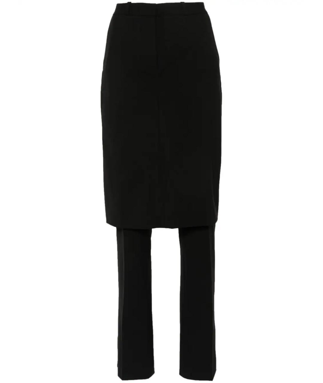 COPERNI Черная полиэстеровая юбка миди, фото 1