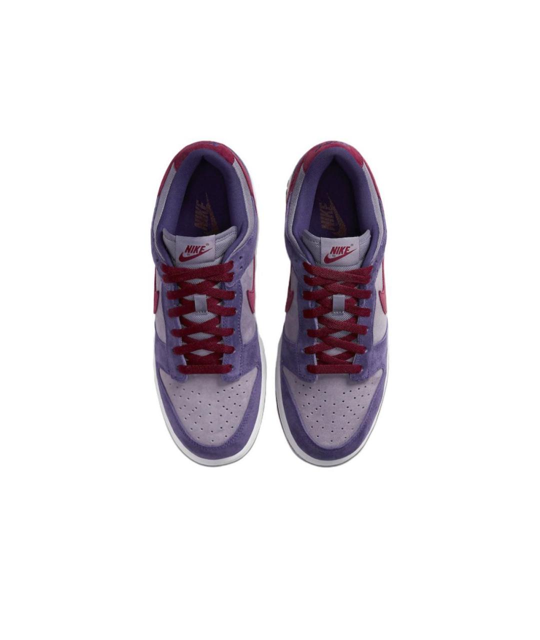 NIKE Фиолетовые замшевые низкие кроссовки / кеды, фото 3