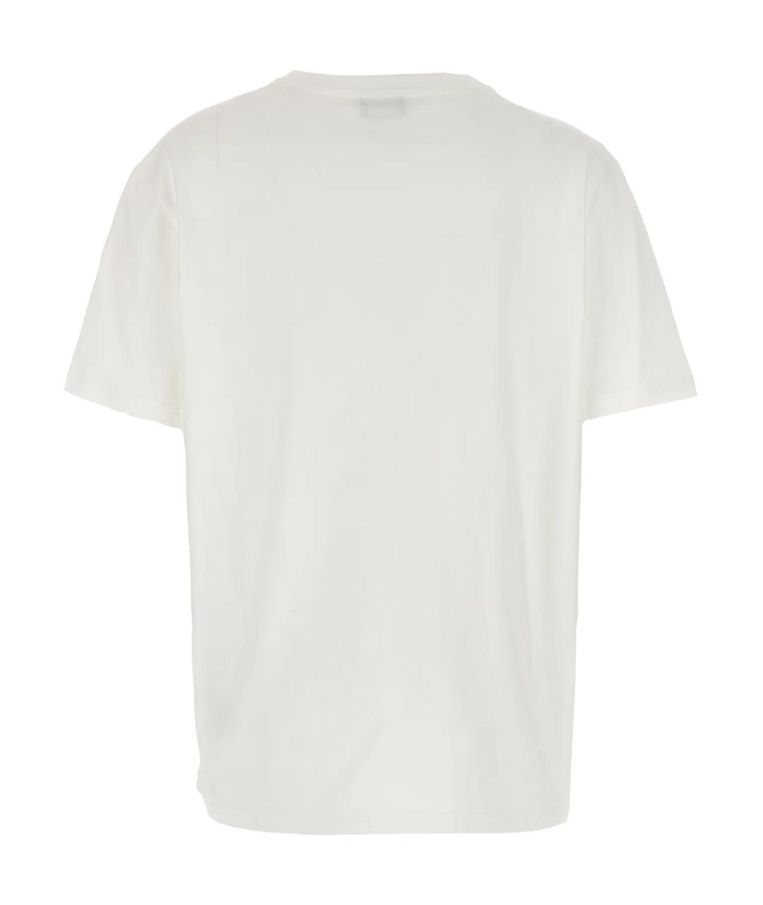 ETRO Белая хлопковая футболка, фото 2