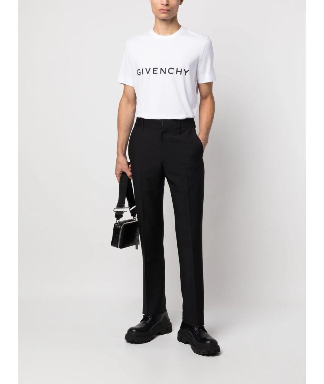 GIVENCHY Белая хлопковая футболка, фото 2