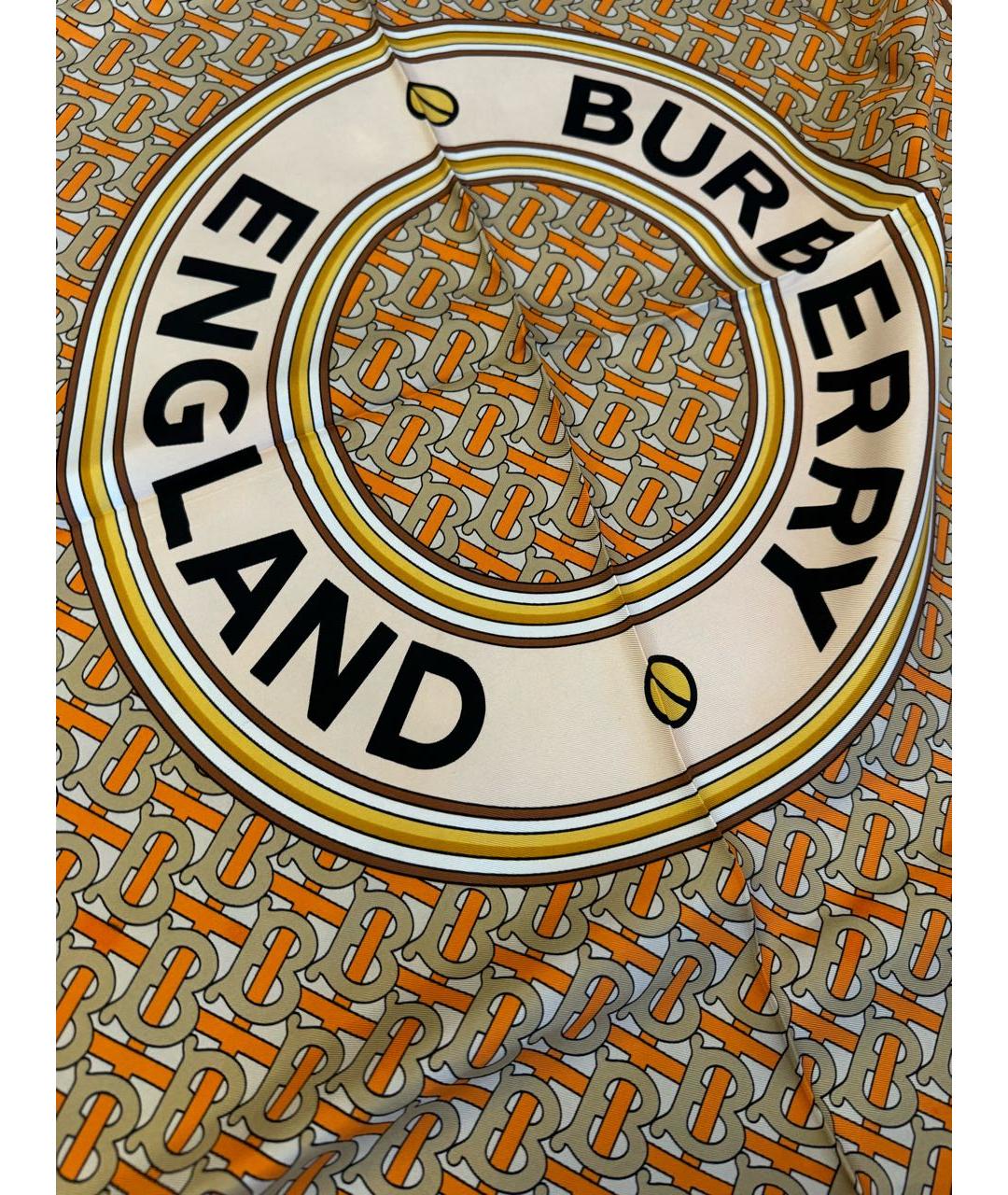 BURBERRY Шелковый платок, фото 2