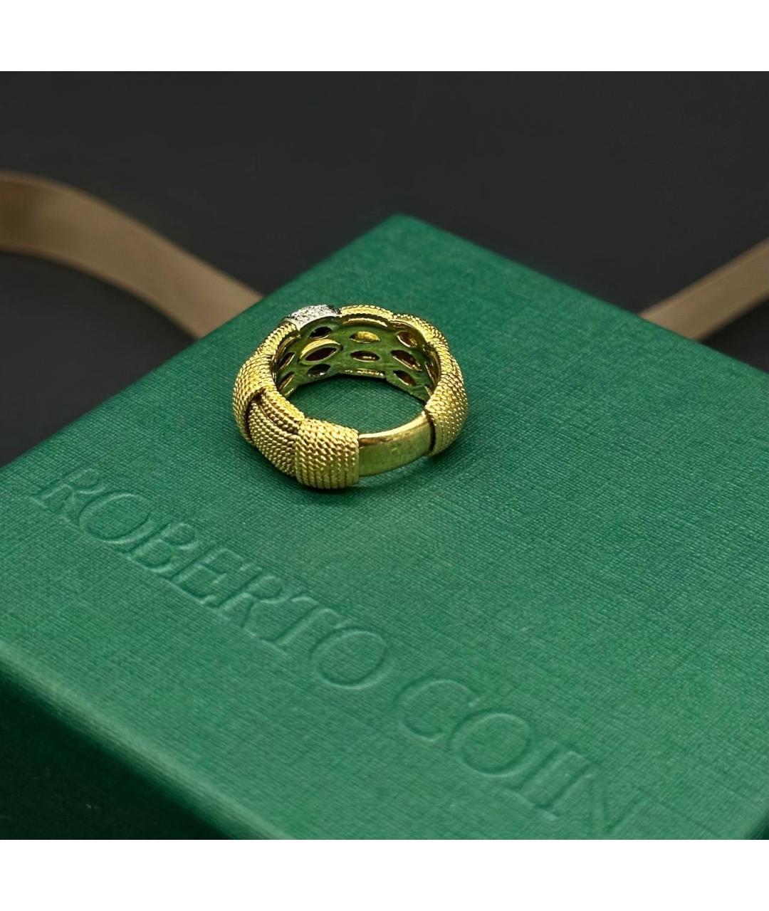 ROBERTO COIN Золотое кольцо из желтого золота, фото 4