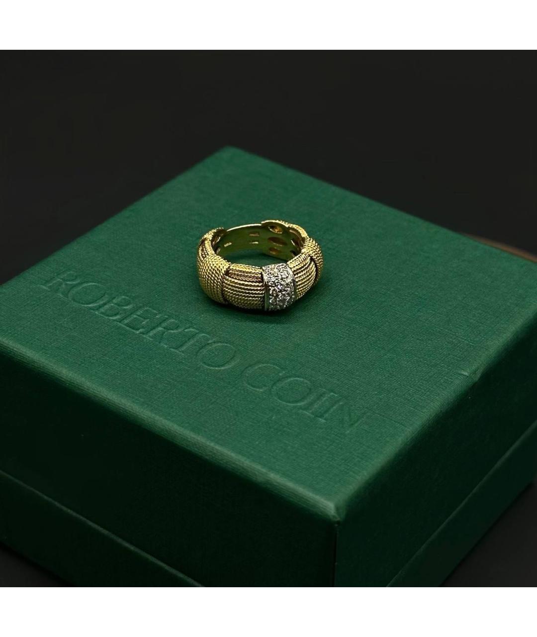 ROBERTO COIN Золотое кольцо из желтого золота, фото 3