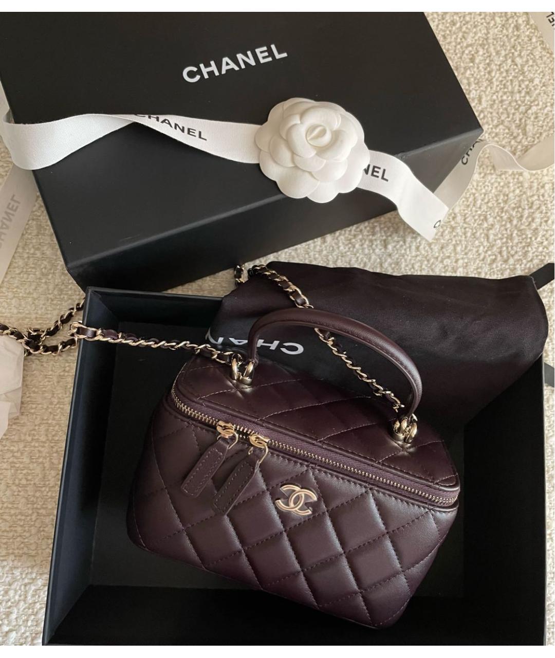 CHANEL Кожаная сумка через плечо, фото 3